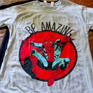 Two Spiderman tee